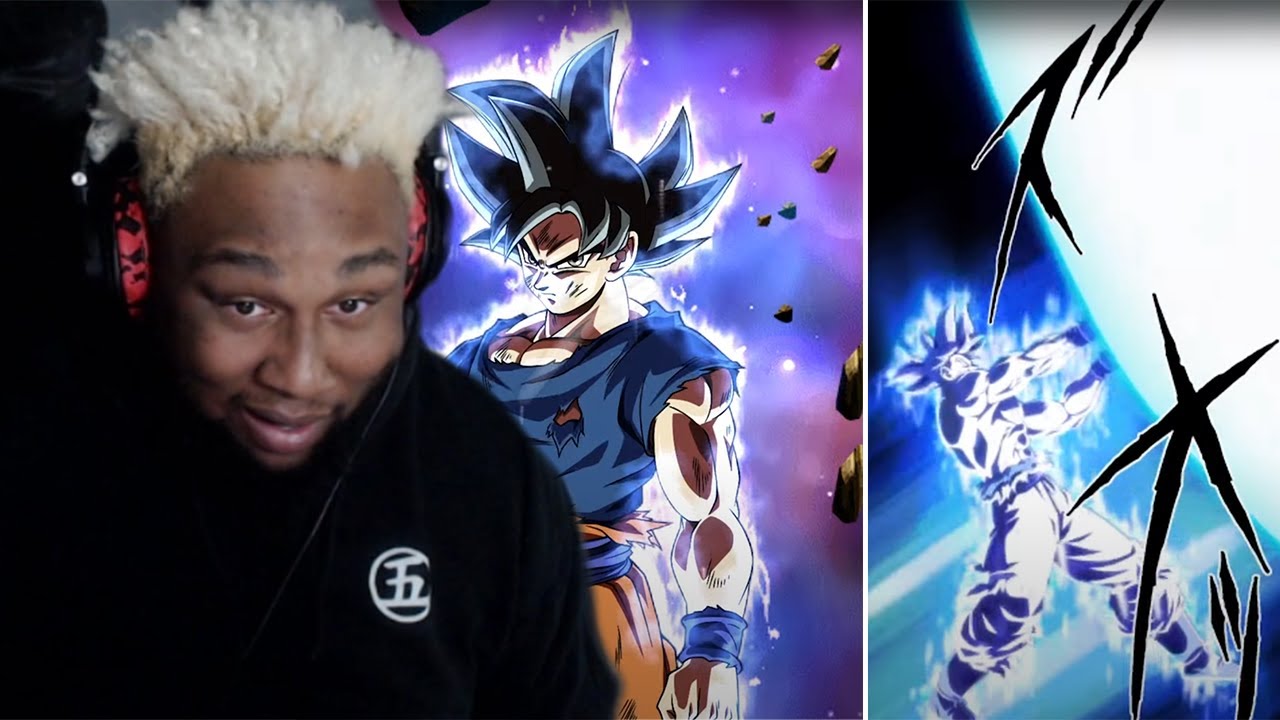 NEW Transforming LR UI Goku Super Attack Reaction on Dokkan Battle!