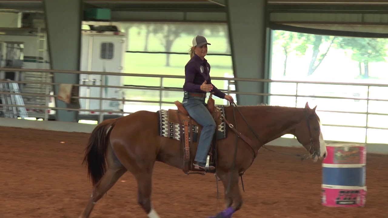 Ivy Hurst Approaching the Barrels