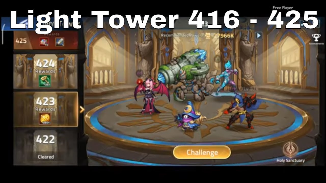 Light Tower 416 - 425 ► MOBILE LEGENDS ADVENTURE