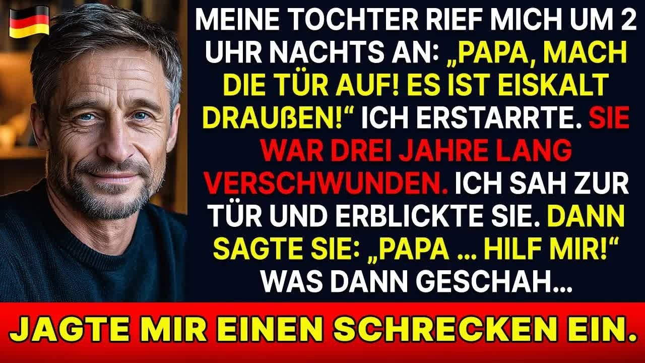 Meine vor 3 Jahren verstorbene Tochter rief mich um 2 Uhr an： „Mach auf, mir ist kalt “ Ich…