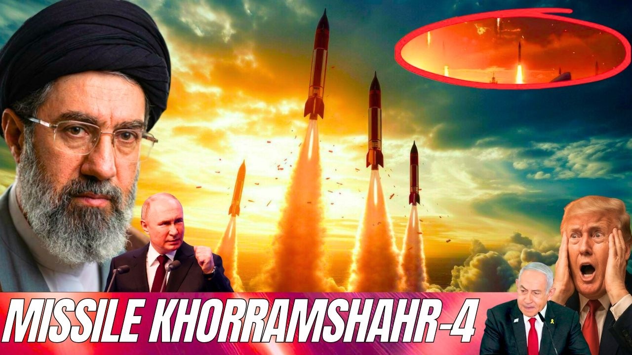 Iran kòmanse atake misil lou yo, Trump nan manti😱Misil Khorramshahr-4 lage Etazuni/Izrayèl nan kouri
