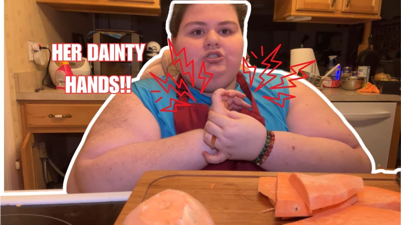 Rosie's Poor Dainty Hands Can't Take It!!