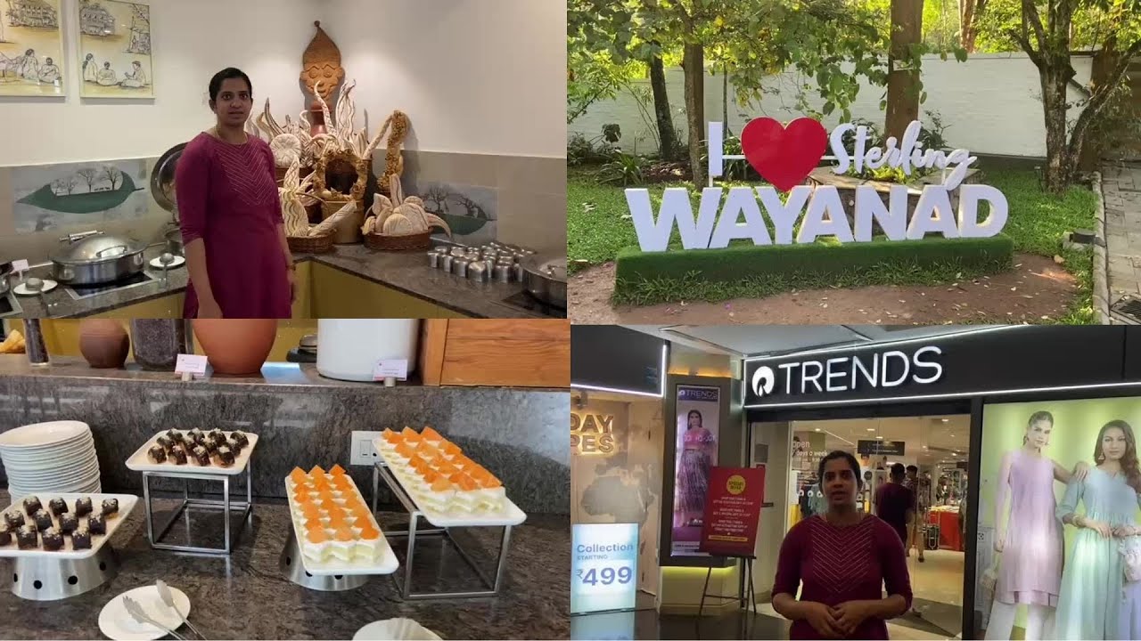 Lunch and Dinner Buffet at Sterling Wayanad | Shopping at Wayanad | Variety of Food #food