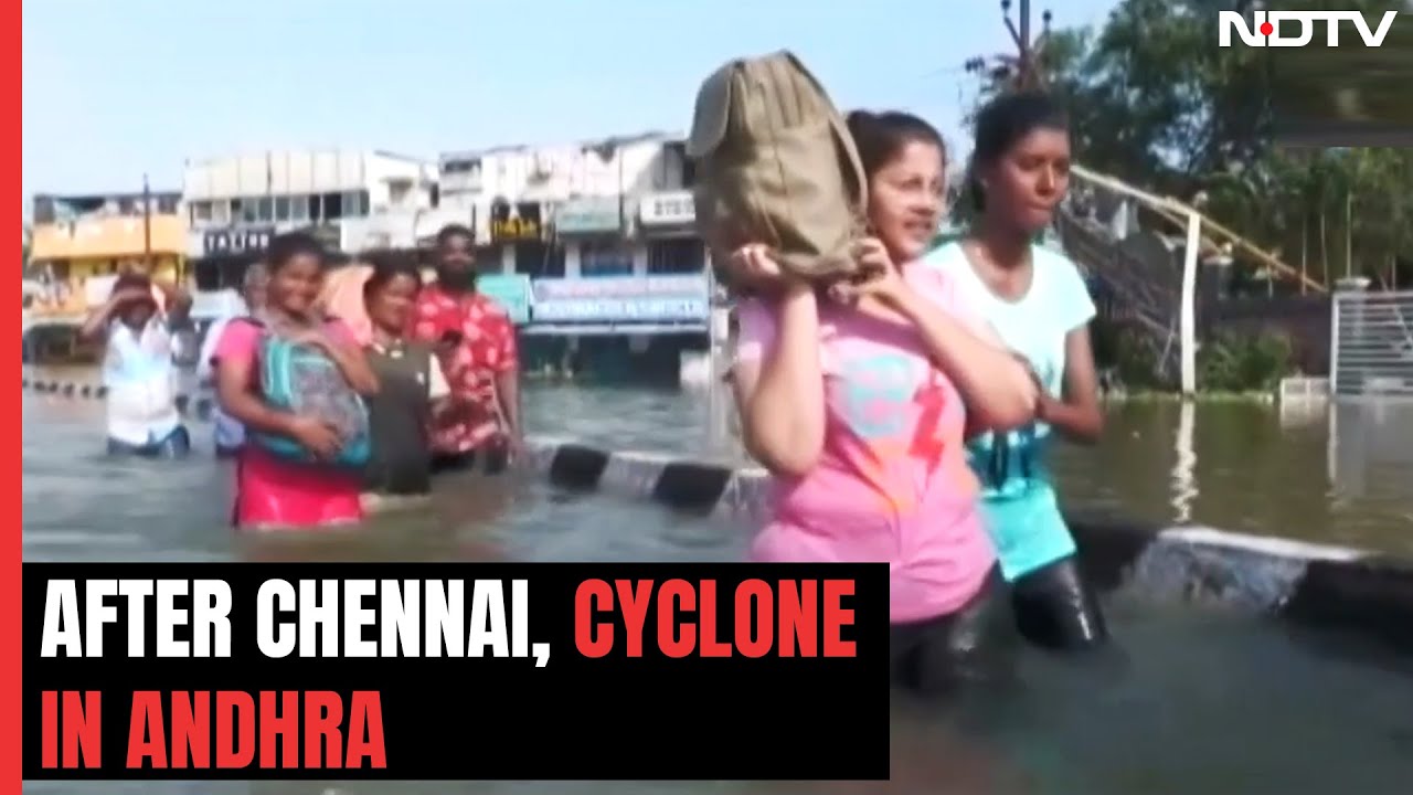 Cyclone Michaung's 110 Kmph Winds Hit Coastal Andhra, 2 Dead
