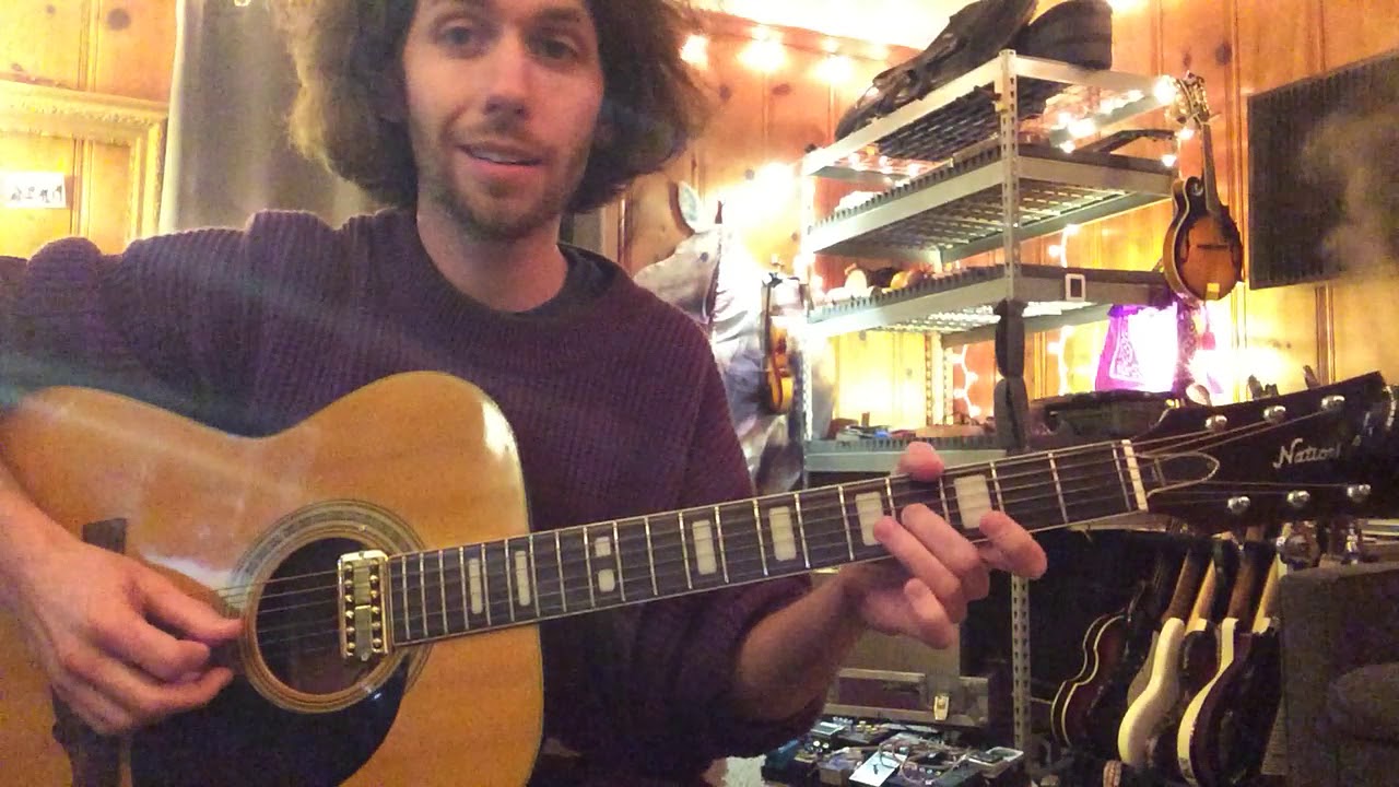 Hurricane - Lord Huron - intro chords and lick