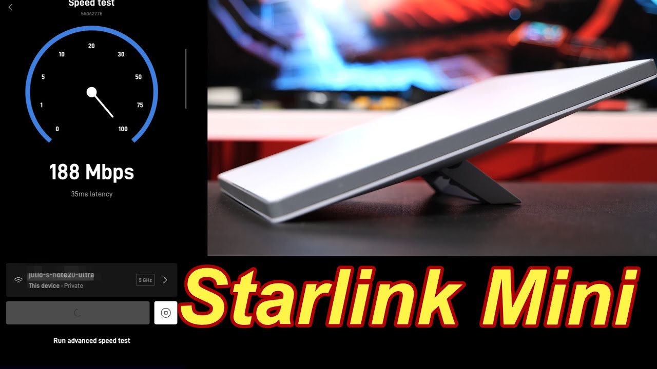 cómo configurar tu starlink mini y mi primera impresión #internet #starlink #wifi #starlinkMini