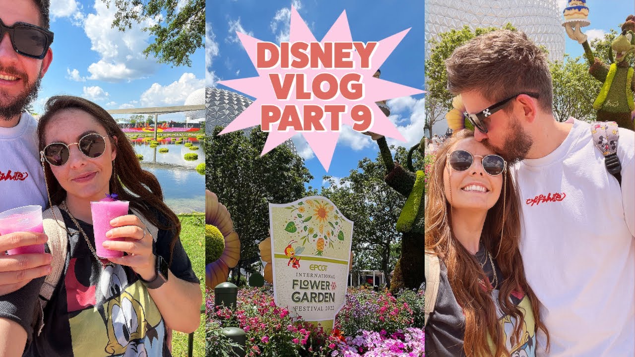 WALT DISNEY WORLD VLOG | Outlet shopping, Dunkin' Breakfast & day at Epcot Flower & Garden Festival
