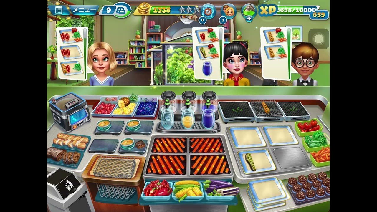 Vegan Peak 39 ⭐️⭐️⭐️ 　cooking fever クッキングフィーバー
