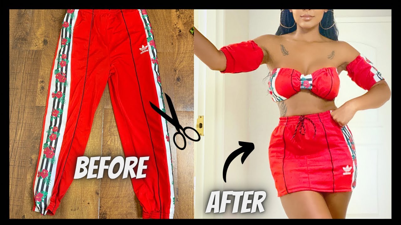 I Transformed My Adidas Track Pants Into A Full Tracksuit (DIY)