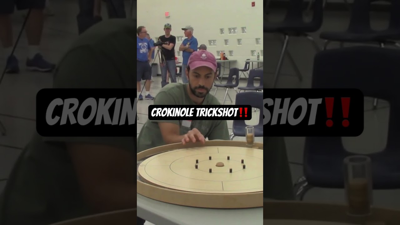 Crokinole Trickshot: Negating the Defense!