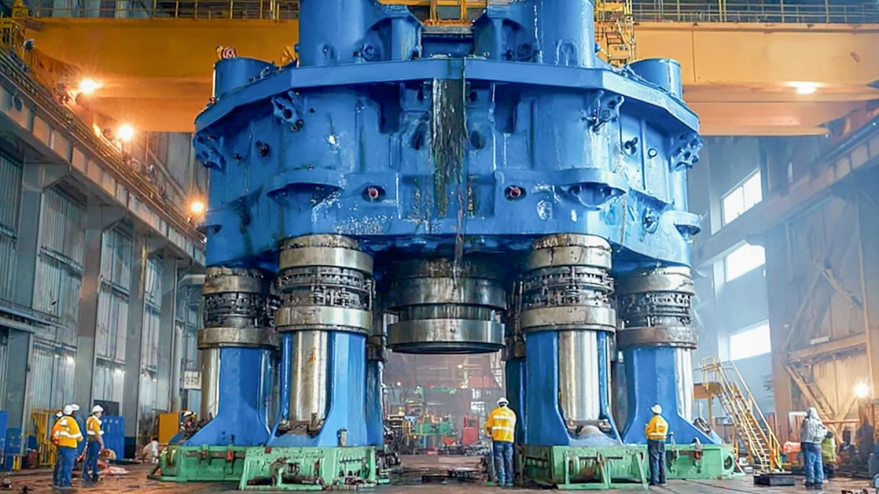 Inside American Factories Produced Massive Compressor & Gear - Secret Process of Heavy Manufacturing