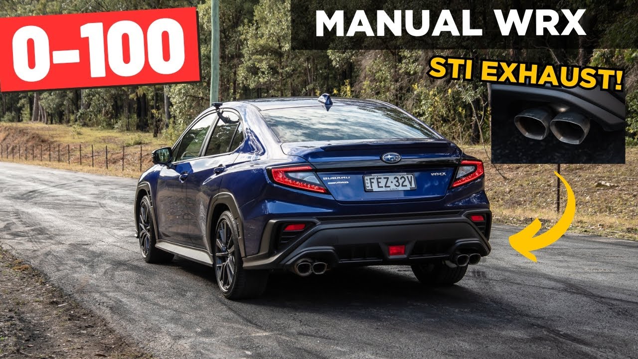 Обзор Subaru WRX 2024 (ручной) с разгоном от 0 до 100 миль и тест-драйв от первого лица