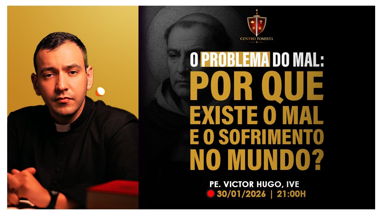 [LIVE] O PROBLEMA DO MAL: Por que existe o mal e o sofrimento no mundo?