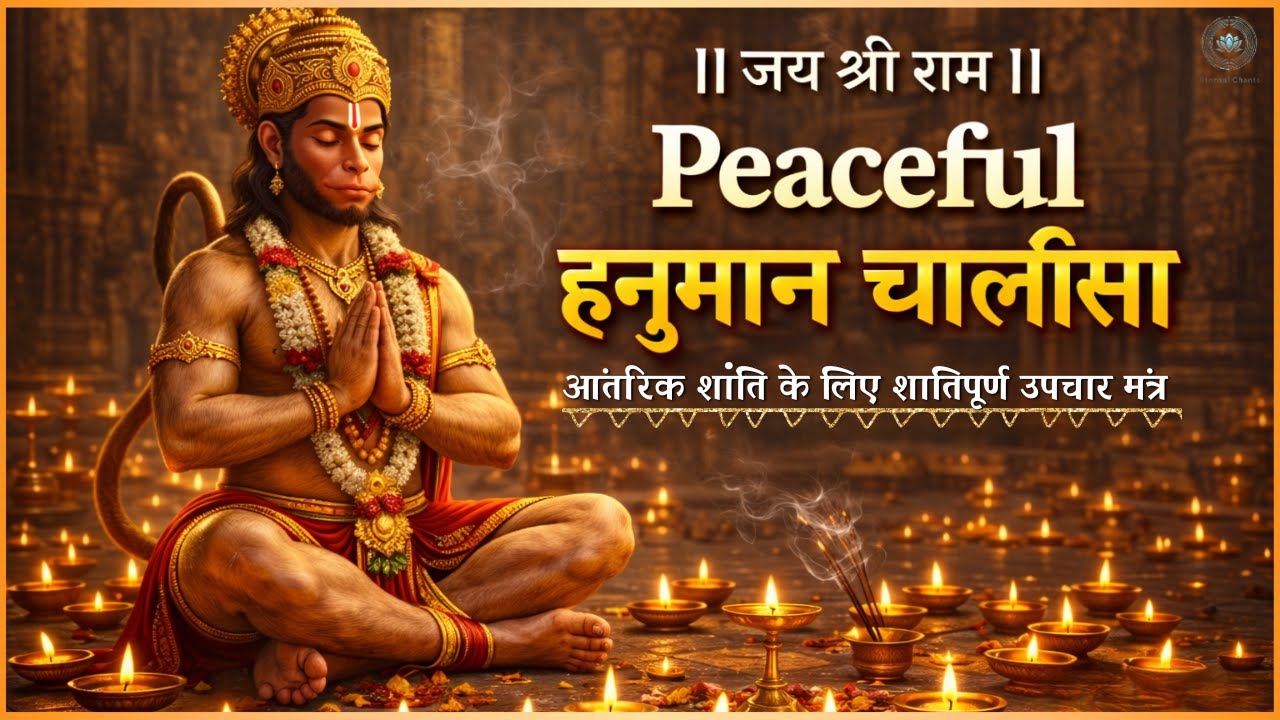 🔴 श्री हनुमान चालीसा LIVE | Hanuman Chalisa Powerful Hanuman Mantra for Healing & Protection