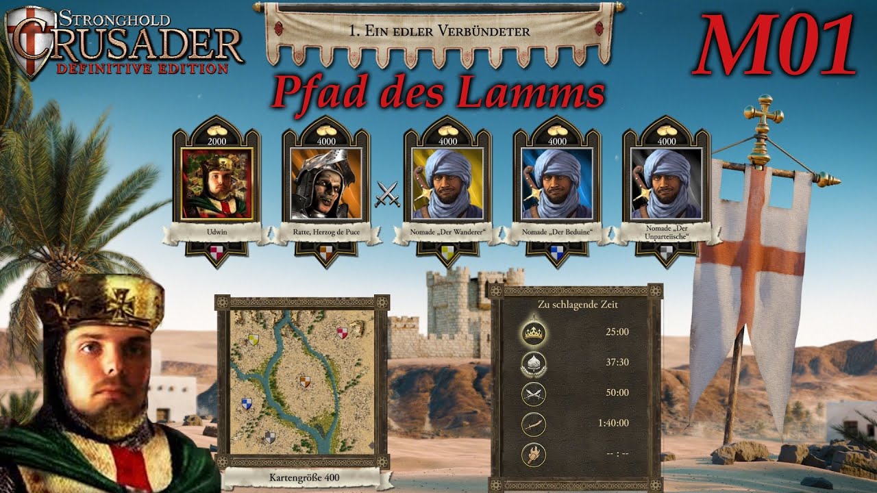 Ein edler Verbündeter | Pfad des Lamms M01 | Stronghold Crusader - Definitive Edition