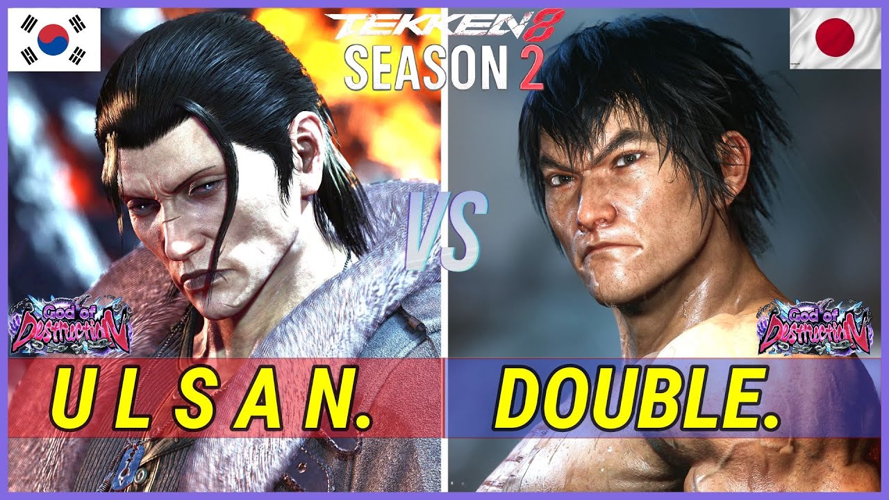 Tekken 8 (Ver.2.02) | Ulsan (Dragunov) vs Double (Law) Ranked Matches