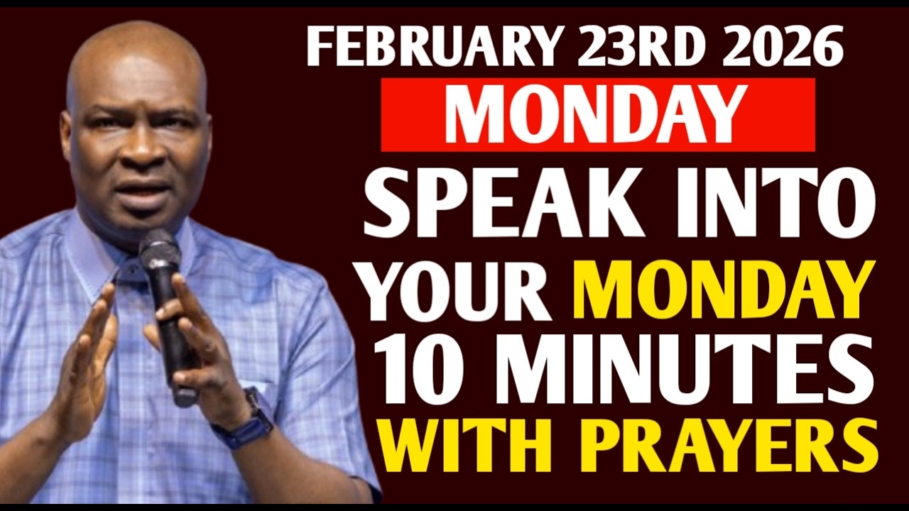 Speak into Your Monday 10 Minutes With Prayer | Apostle Joshua Selman
