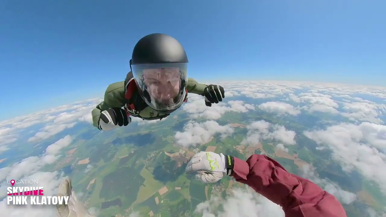 Skydiving at Skydive Pink Klatovy - Belly Training  Mai 2022
