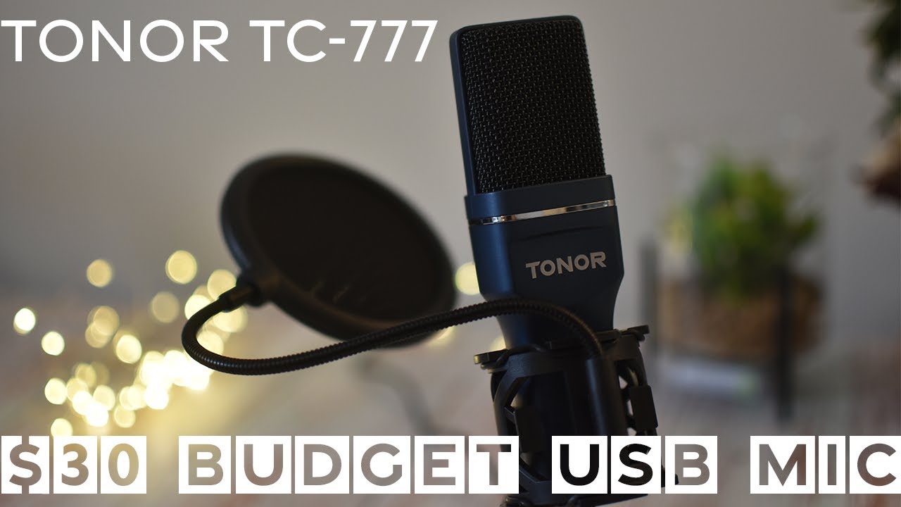 Tonor TC-777: A Great Starter Budget USB Condenser Mic