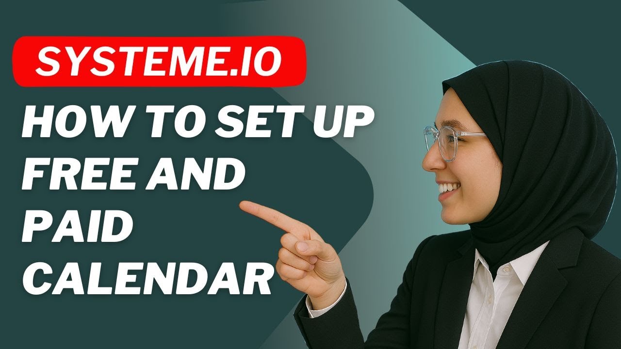 How To Make Your Own Booking Calendar In Minutes With Systeme.io