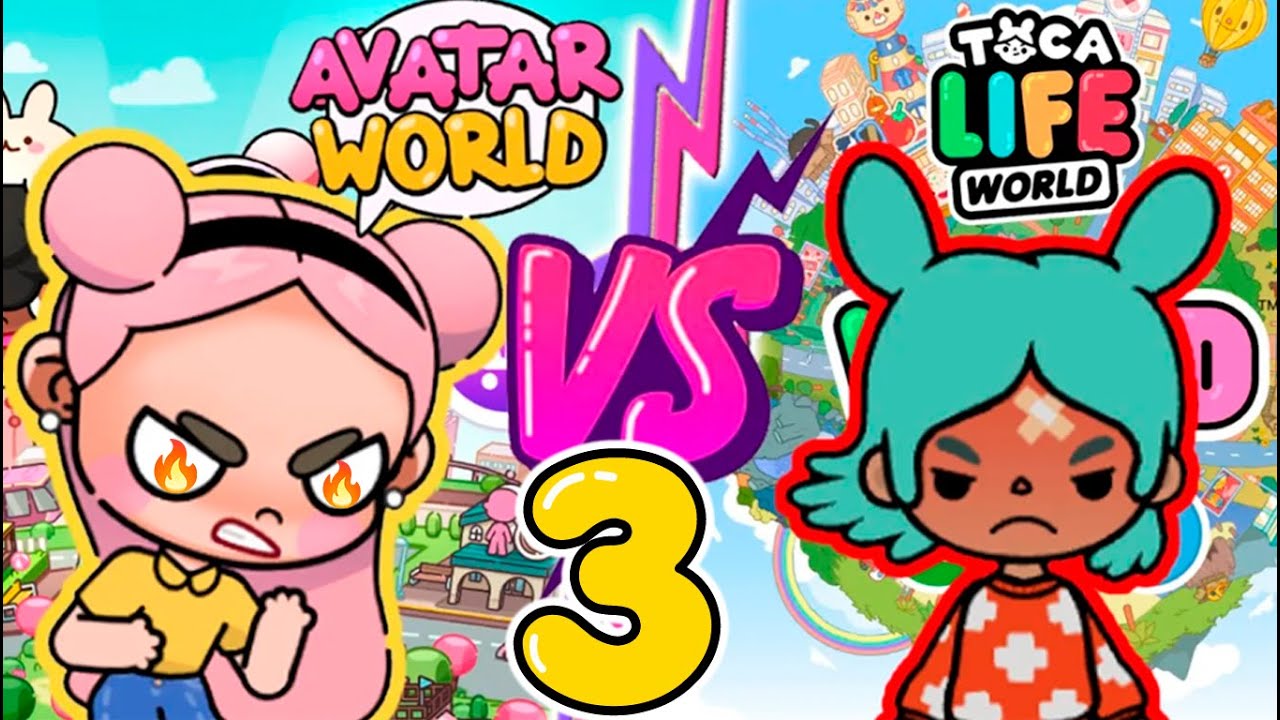 Avatar World Vs Toca Boca🥊​💥​👊//Parte 3//