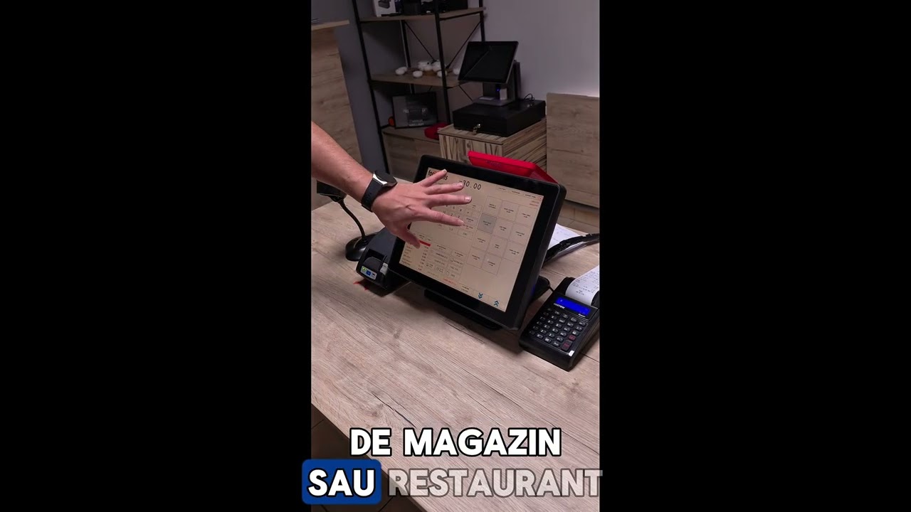 Sistem POS Complet Magazin & Restaurant R &ndash; e-Factura, SGR, SAF-T &ndash; POS Refurbished