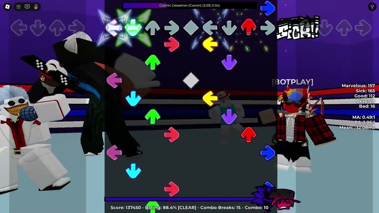 FNF Cosmic Cessation (Canon) [9k] Roblox Project: Afternight