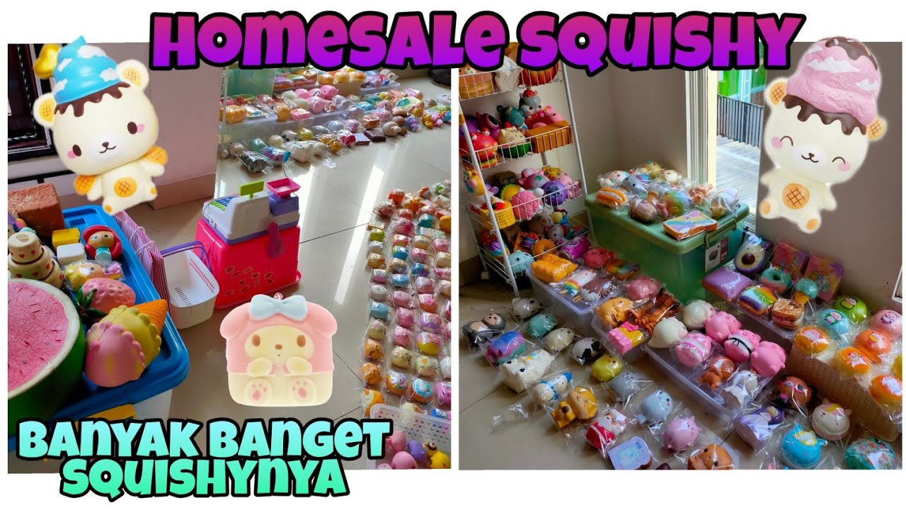 Homesale squishy !!! Banyak squishy baruuu ✨