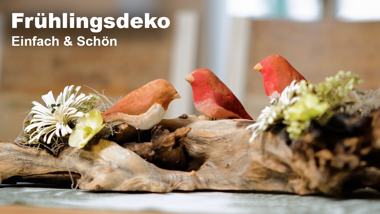 Zauberhafte Vögel selbst gemacht – einfacher als Du denkst | Frühlingsdeko DIY