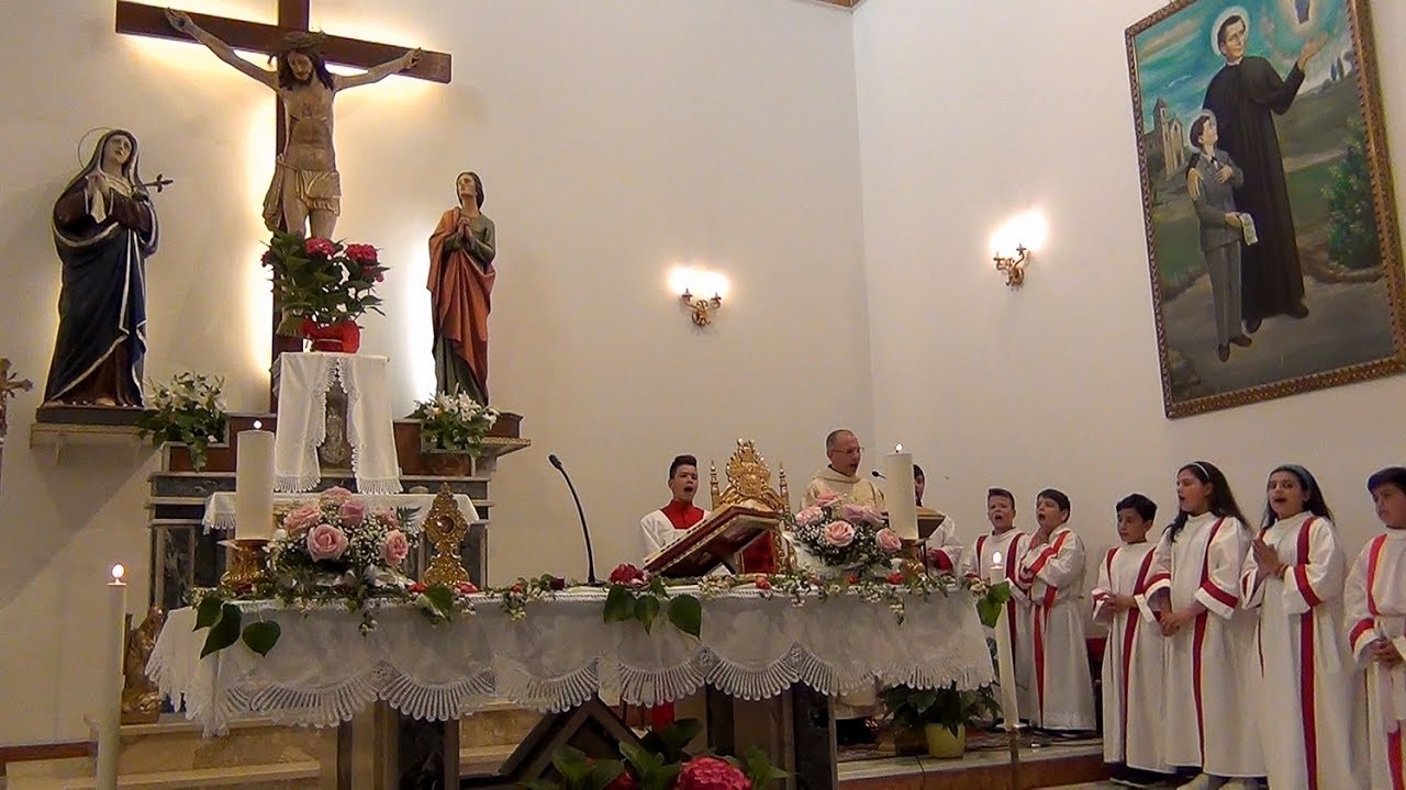 Bompensiere, la Santa messa di Santa Rita da Cascia - (22- 5- 2017)