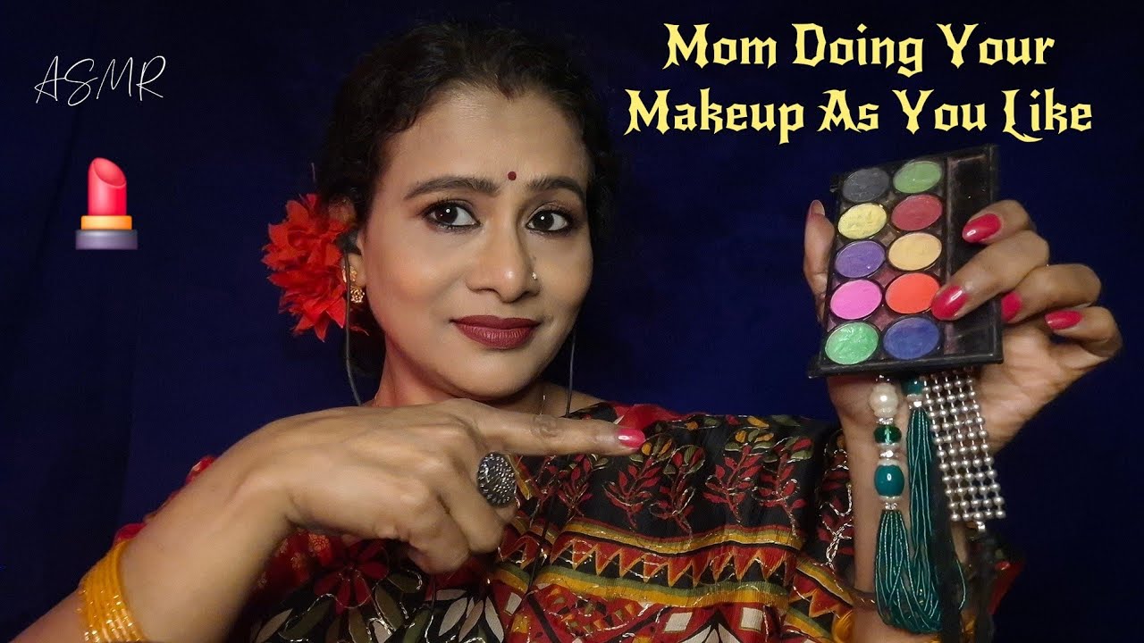 ASMR Mom Prepares You With Love 💖 Makeup How You Like | hindi asmr Personal Attention | Dearly ASMR