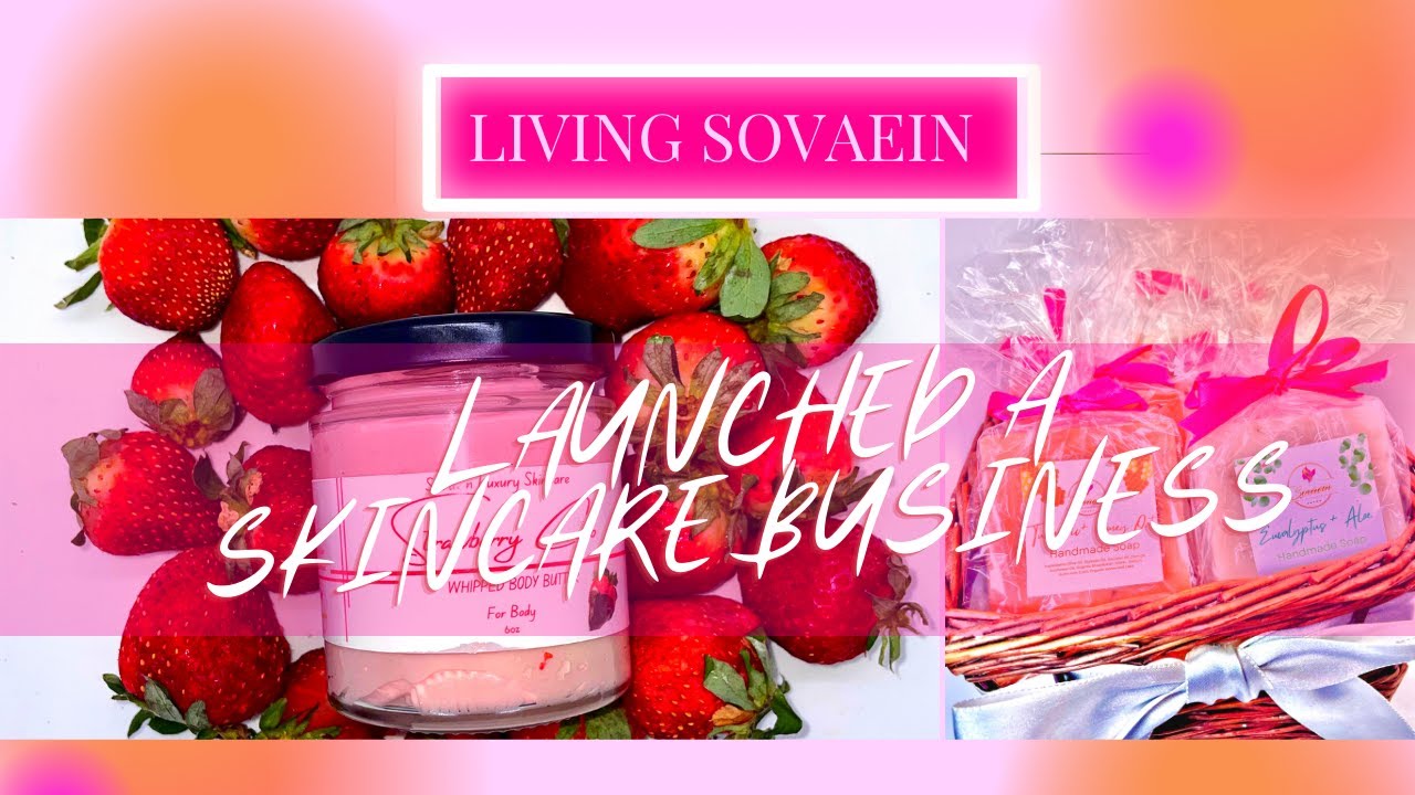 LAUNCHED A SKINCARE BUSINESS ! || Behind the scenes || Launch Party || Tips & Advice!