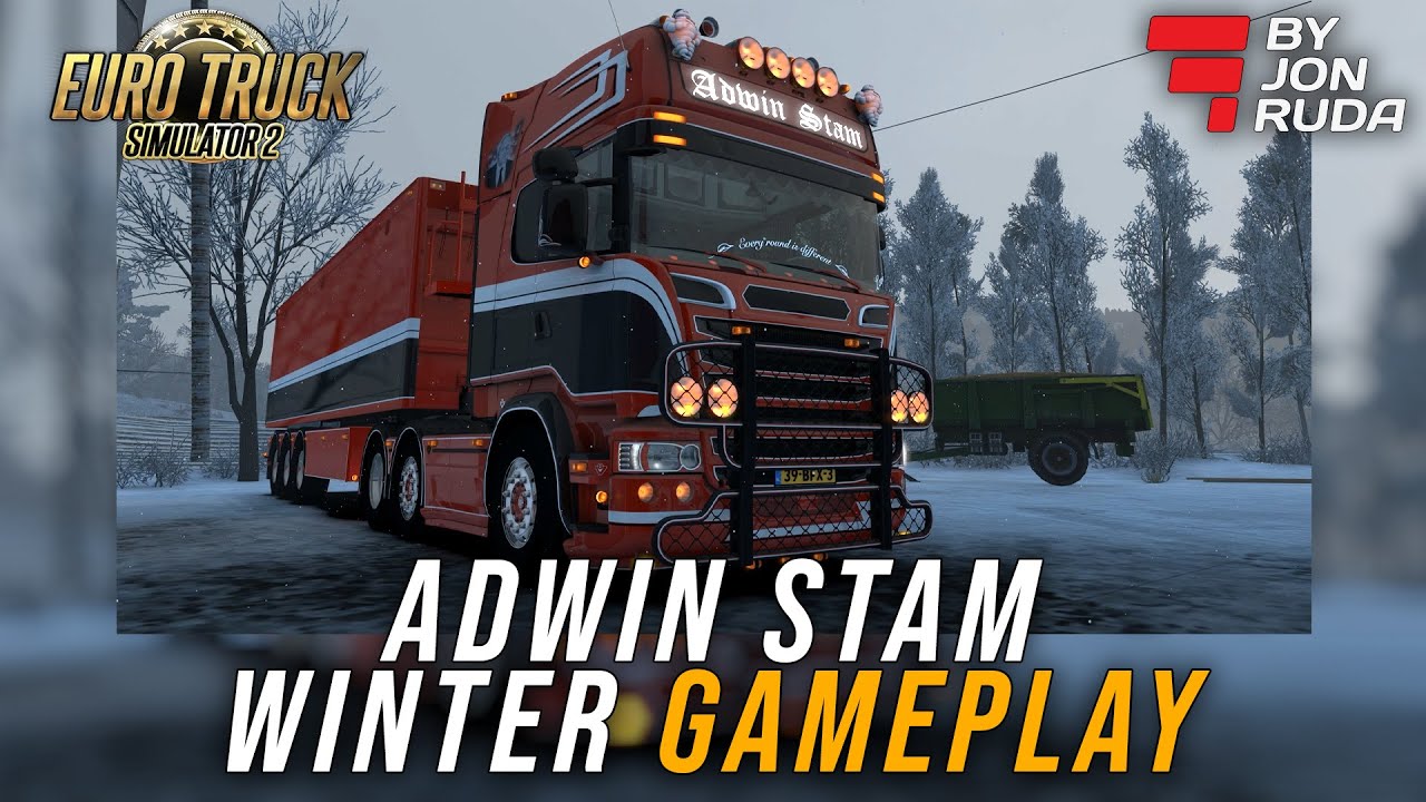Snowy Hauling on Adwin Stam