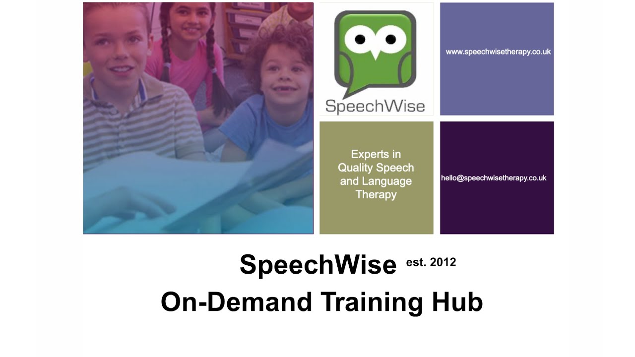 SpeechWise On-Demand Training Hub