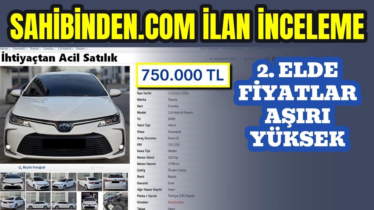 🔴 CANLI: 2. El Araba Tavsiyesi | Sahibinden İlan No İnceleme - 13 Şubat 2026