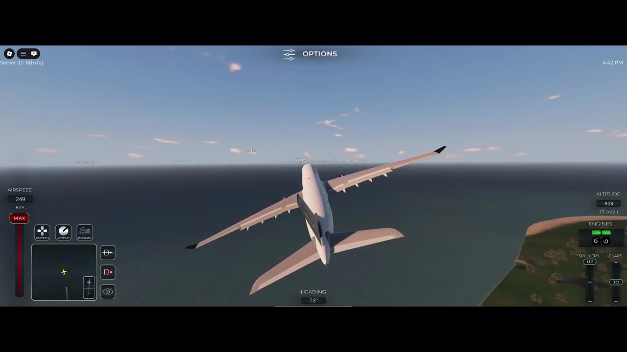 Air Canada A330 Full flight MDPC-EGKK