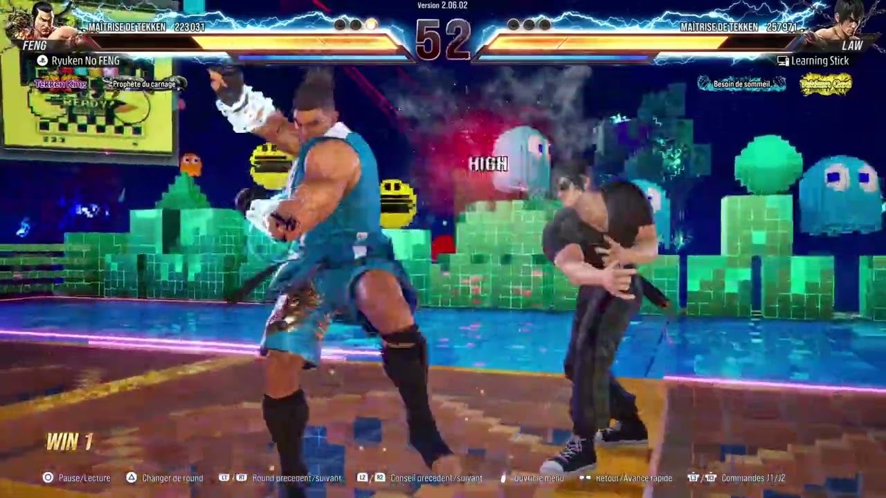 FENG WEI (Tekken King) VS LAW (Tekken God) TEKKEN 8 (2/2)