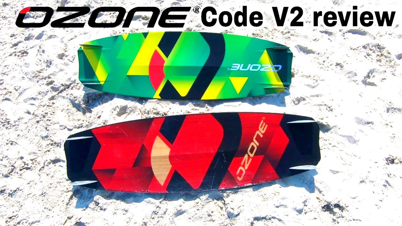 Ozone Kiteboarding Code V2 board review | Sean and Jamie Overbeek