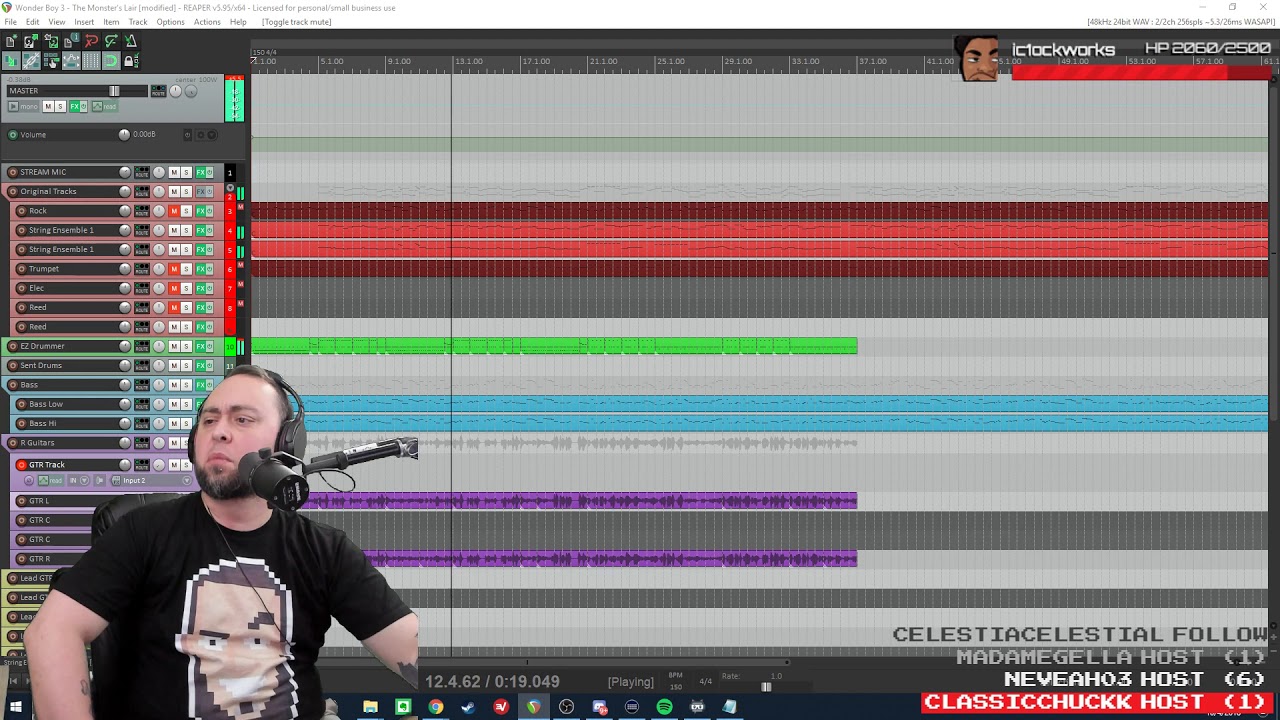 Stream Highlight - Wonder Boy 3 cover