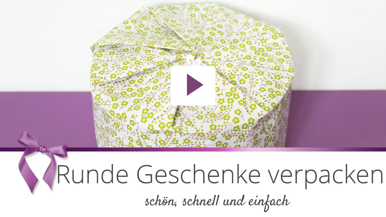 [Geschenke] Runde Geschenke verpacken | DANATO