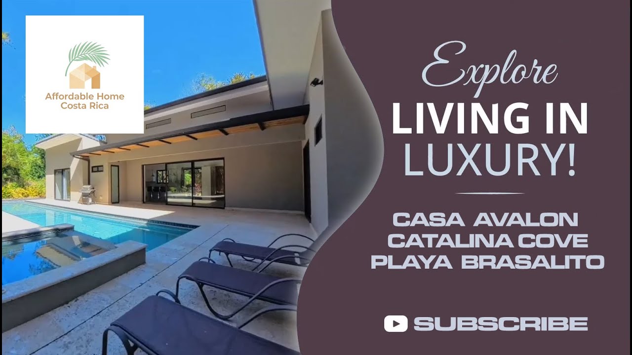 Casa Avalon Tour | $769K Luxury Home on 1.48 Acres | Playa Brasilito Costa Rica Real Estate