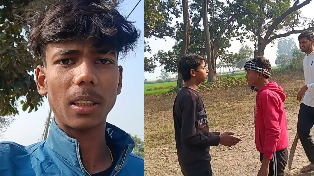 आज तो मैच खेलने के अलग मजा हो गया तो बाल बाल बच गया झगड़ा होने से 😱
