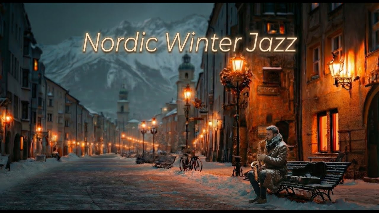 ❄️ Nordic Winter Jazz for Sleep | The Quietest Comfort & Healing Ambience 🎷