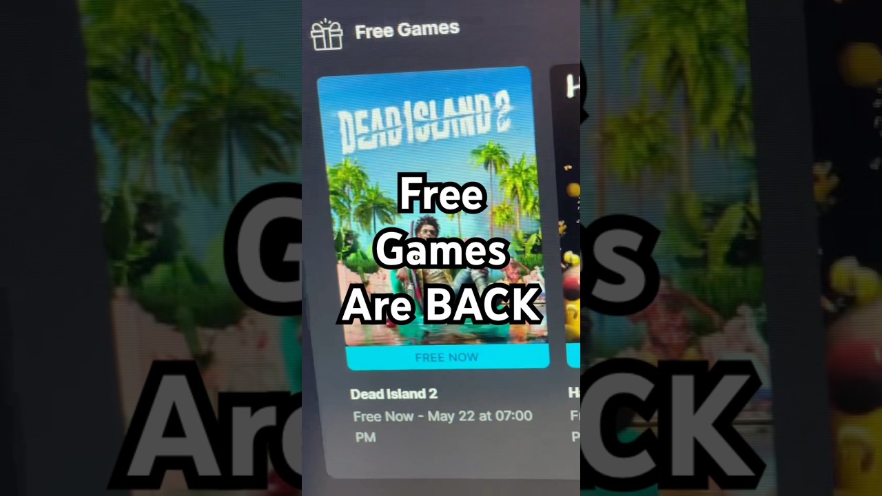 2 новые БЕСПЛАТНЫЕ игры в магазине Epic Games ￼