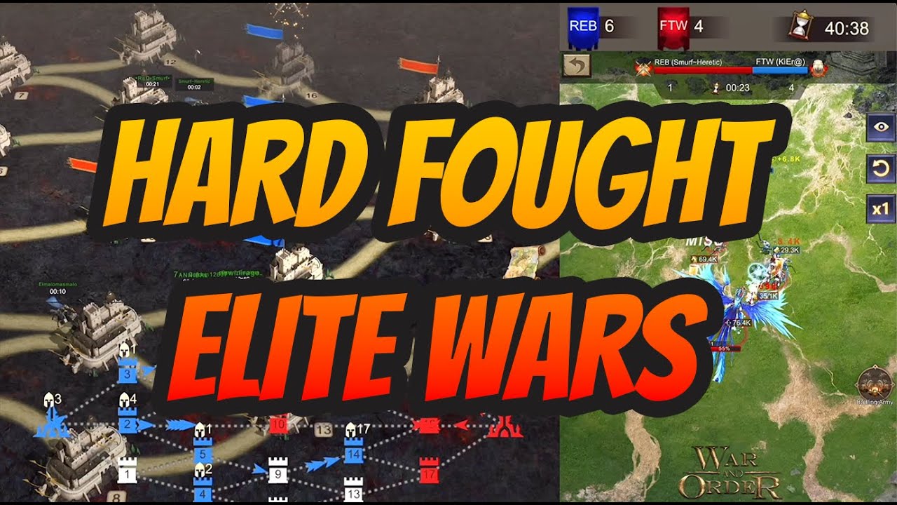 War and Order - Fighting until the last moment - Elite wars gameplay