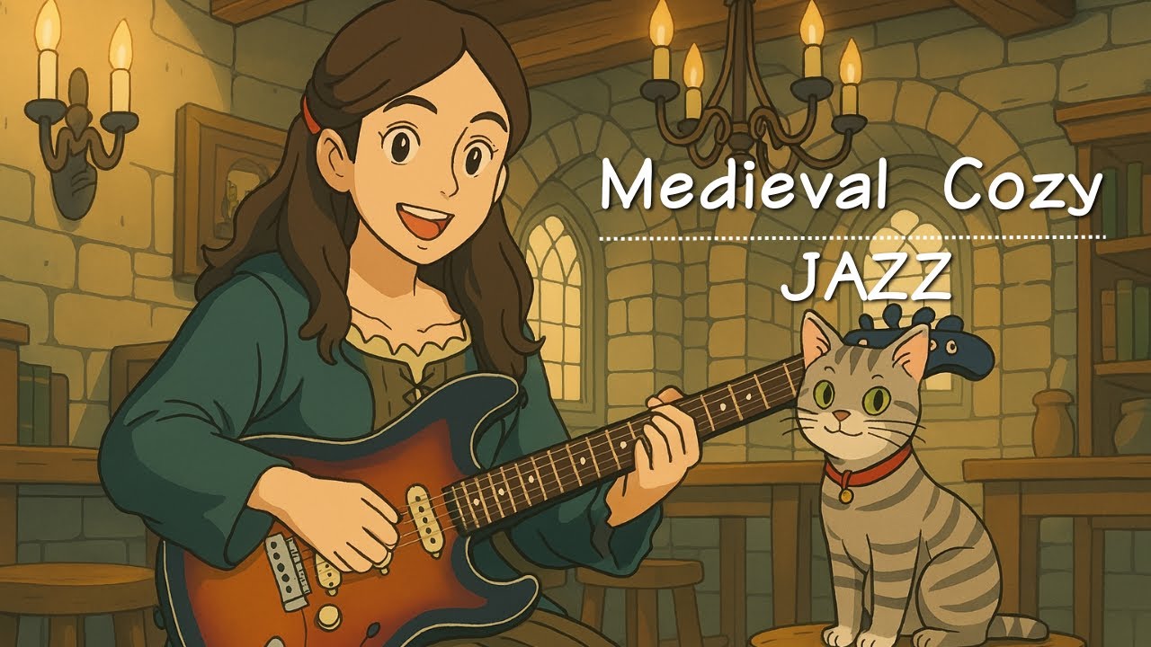 Medieval Cozy Jazz Night | Smooth Jazz Bar Music #jazzlofi #medievalmusic