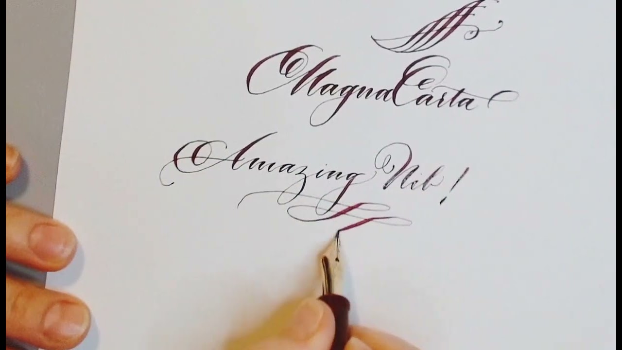 Vintage Flex Vs. Magna Carta Mag 600 #6 Soft Gold Nib (Spoiler: It's Amazing!)