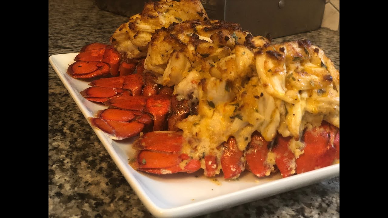Crab stuffed Lobster