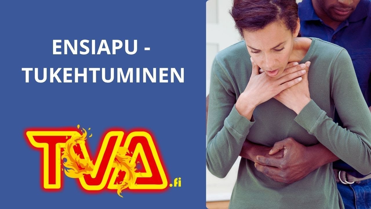 Tukehtuminen ensiapu FI