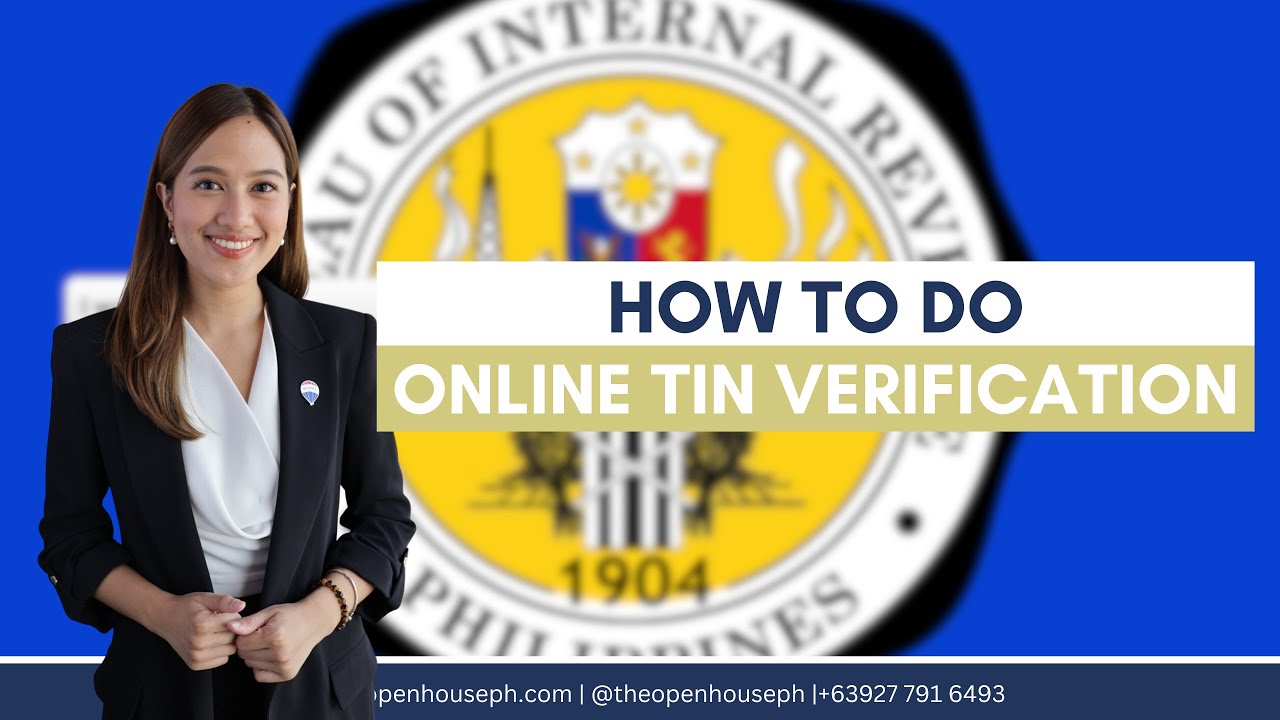 How to verify your TIN Online